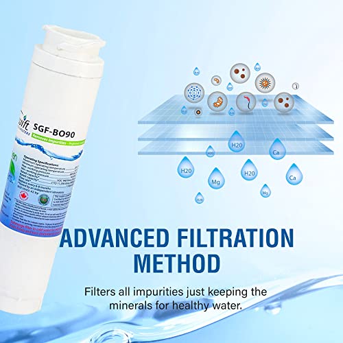 SGF BO90 Compatible Refrigerator Water Filter for 644845