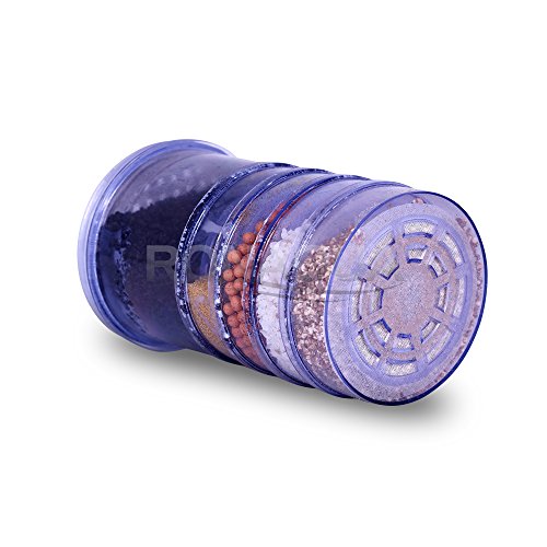 5 Stage Replacement Mineral Filter Cartridge for Countertop & Water Coolers. 5 layers of filtration & mineralization. Removes granular impurities to provide a brilliant sparkle in water