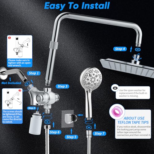 10 inch Filtered Shower Head