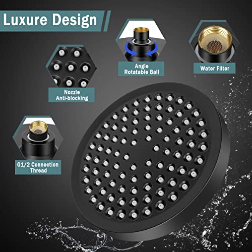 Filtered Shower Head with Handheld