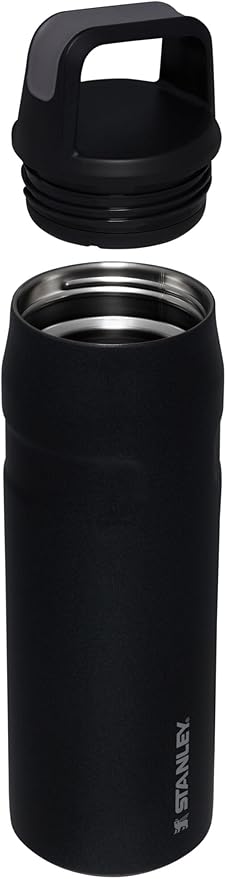 Stanley IceFlow Cap and Carry Water Bottle | Wide Mouth Twist Lid | Lightweight & Leakproof for Travel & Sports | Insulated Stainless Steel | BPA-Free