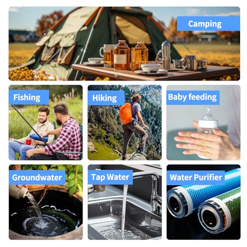 6 in 1 Digital Water Tester for Drinking Water