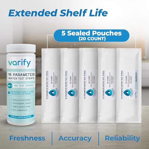 17in1 Complete Drinking Water Test Kit (100 Count)