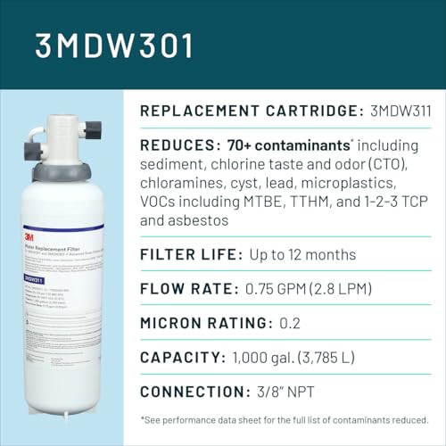 Aqua Pure DW301 Under Sink Water Filter System