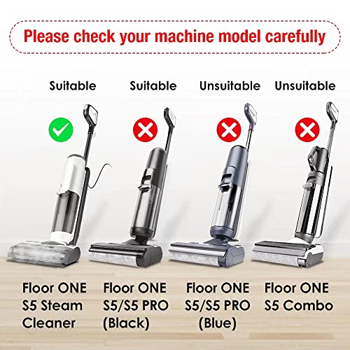 Brush Roller for Tineco Floor ONE S5 Steam Vacuum Cleaner Replacement HEPA Filter Vacuum All