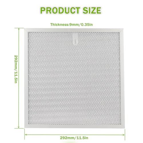 S99010467 99010467 Range hood filter Replacement 5 Layer Aluminum Mesh Hood Grease Filter Fit for Broan Range Hood Filter BXT1 &Nutone AR1 series