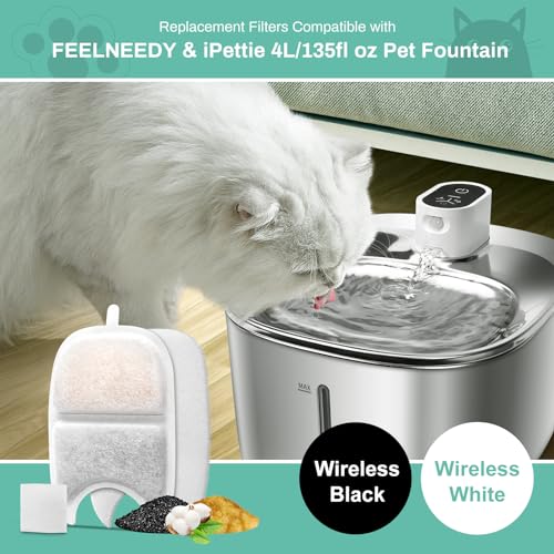 12 Set Replacement Filters & Sponges for 135 fl oz
