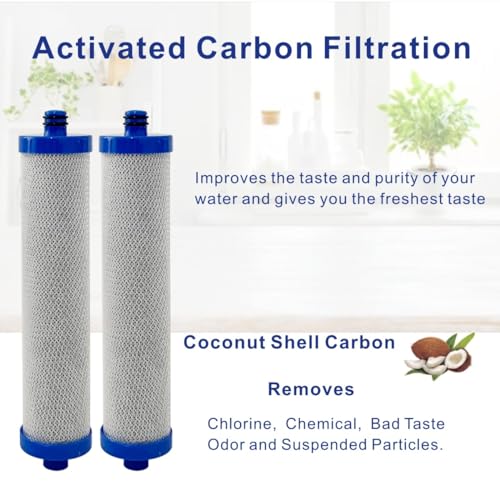 Reverse Osmosis Replacement Filter Kits Compatible with Whirlpool WHER 12 & 18 and Eco Water ERO