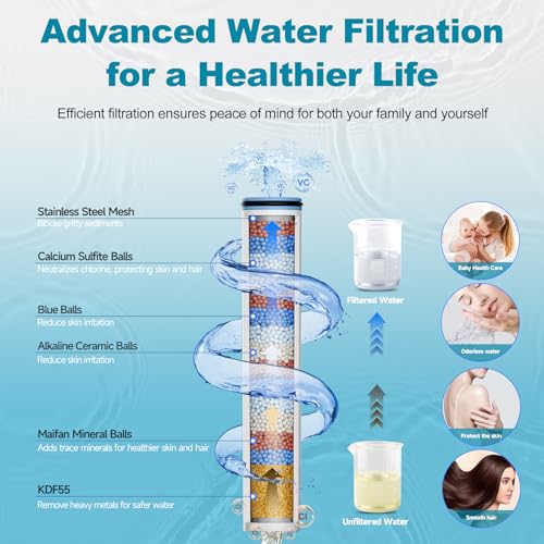 Handheld Filtered Shower Head