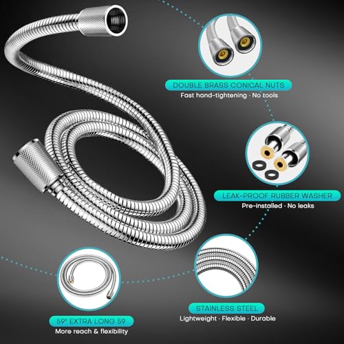 Filtered Shower Head with Handheld