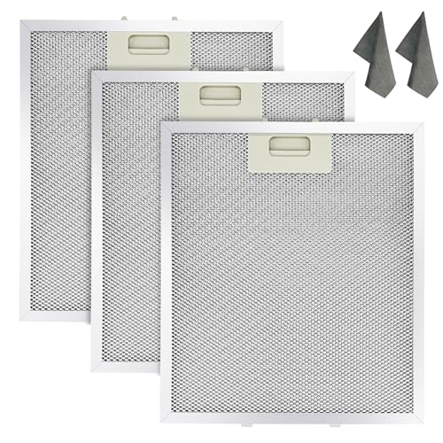 10.5x12 Inch W10169961A Range Hood Aluminum Mesh Filter Fit for Whirl (10.99 Count)