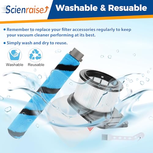 IZ662H Filter Replacement Kit Compatible with shark IZ662H (7 Count)