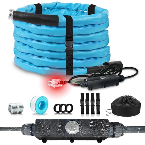 Heated RV Water Hose 50FT x 5
