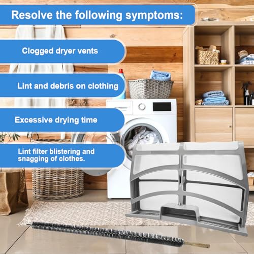 W10859086 Dryer Lint Screen Filter Replacement for Whirlpool Maytag Kenmore