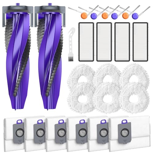25 Pcs Replacement Parts Accessories for Narwal Freo Z10 Ultra & Freo Z10 (25 Count)