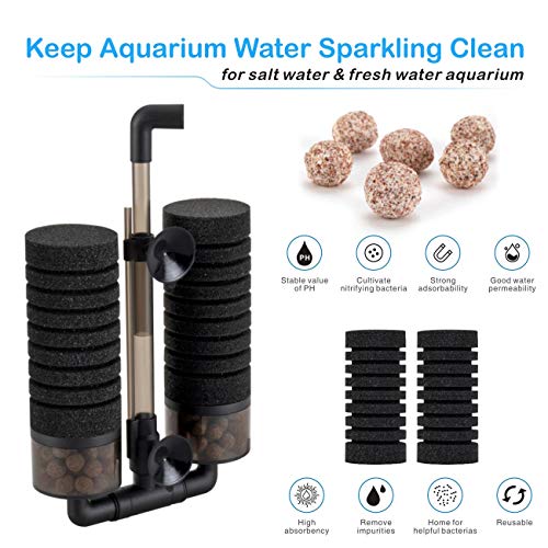 Aquarium Double Sponge Filter