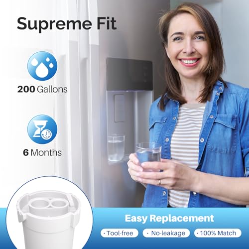 RWF5200A Water Filter Compatible for XWF (3 Count)