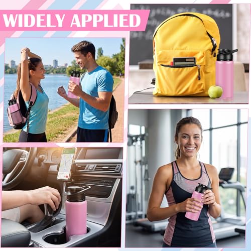10 Pack Aluminum Water Bottles Bulk 17oz (10 Count)