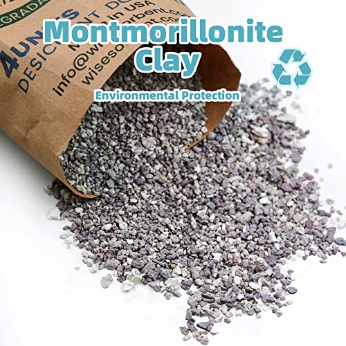 500 x 132g Kraft Clay Desiccant Packs