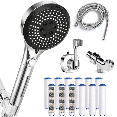 Filtered Shower Head with Handheld (12 Count)