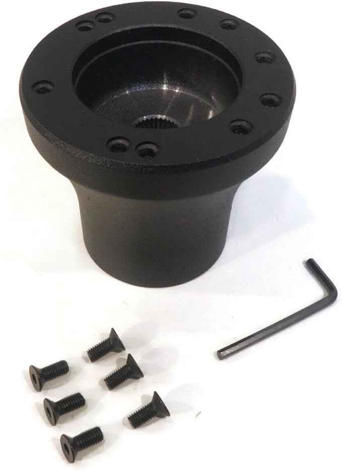 Steering Wheel Hub Adapter for Golf Cart for King ACC-SWBLACK, ACC-SW64B, ACC-SW65B