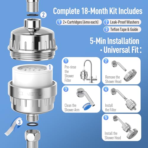 Heavy Duty Shower Filter