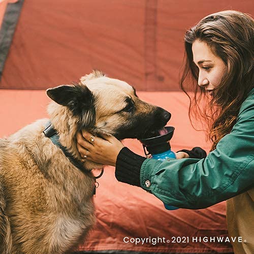 AutoDogMug Dog Water Bottle with Built