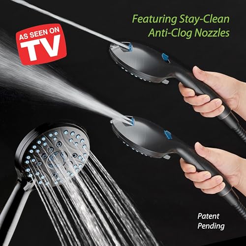 AquaCare 50 mode High Pressure Shower Head Combo with Arm & Dual Power Wash