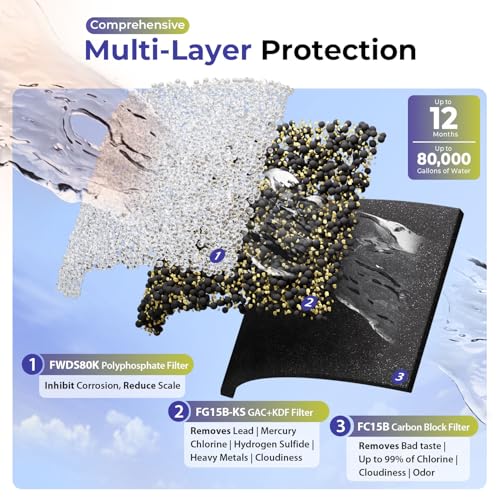 WGB31B KDS Ultimate Protection Whole House Water Filter System