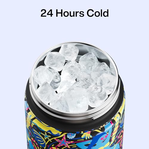 Insulated Water Bottle with Straw Stainless Steel Water Bottle