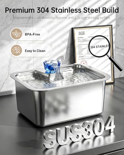 10L Large Dog Water Fountain