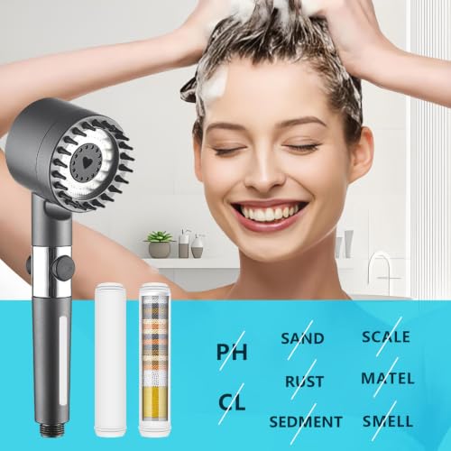 Water Filter Compatible with PWERAN and Fitespot Handheld Shower Head (2 Count)