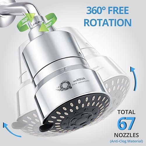 Heavy Duty Filtered Shower Head