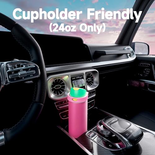 24 oz Insulated Water Bottle for Women