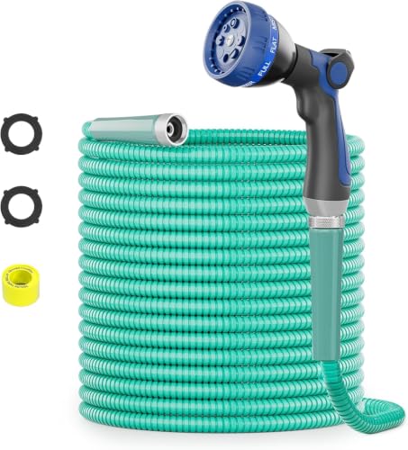 50ft 304 Stainless Steel Metal Garden Hose