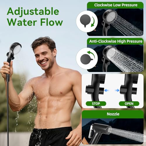 Portable Camping Shower with Heater