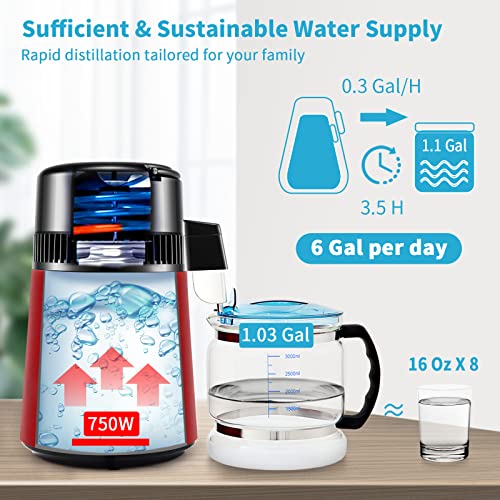 1.1Gal Water Distiller