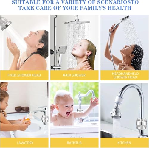 2 Pcs Shower Filter (2 Count)