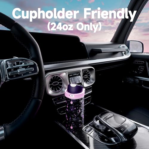24 oz Insulated Water Bottle for Women