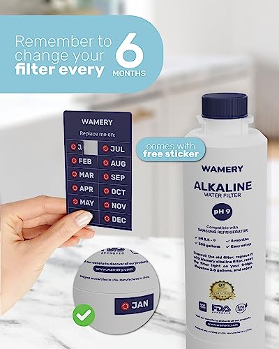 Alkaline Refrigerator Water Filter Replacement