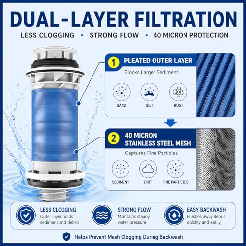 Whole House Spin Down Sediment Filter