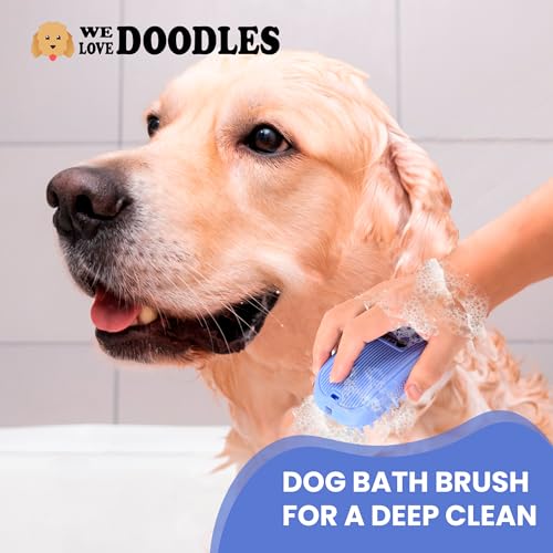Bath Brush for Pet Grooming & Massage