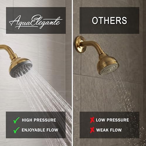 Pressure Boosting Shower Head