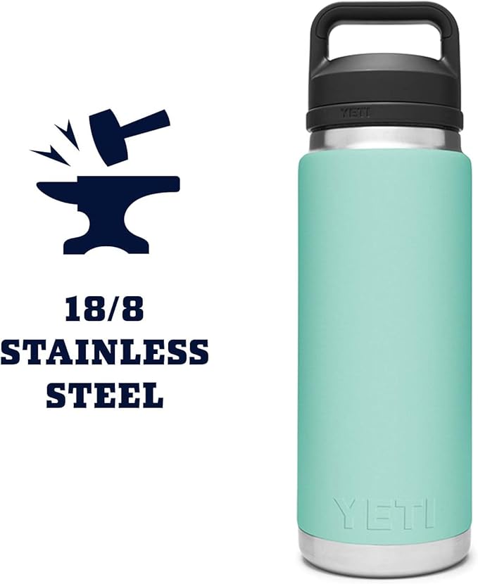 YETI Rambler 36 oz Bottle, Vacuum Insulated, Leakproof, Stainless Steel with Chug Cap