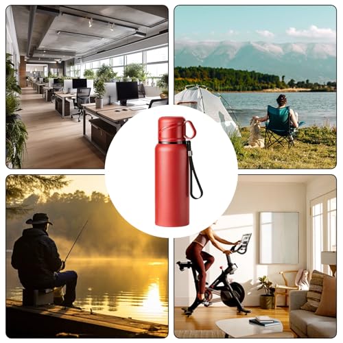 Double wall vacuum Leakproof stainless steel wide mouth insulated water bottle;tea tumbler with infuser