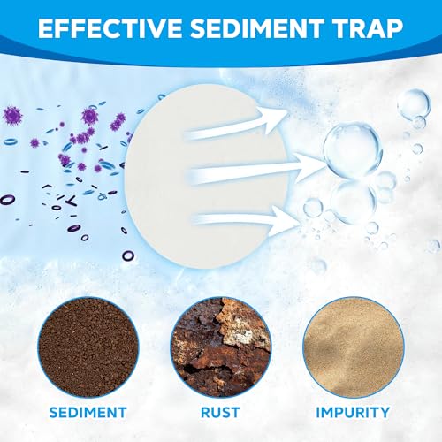 Replacement Sediment Pads for AquaBliss SF400 & SF500 Shower Filter