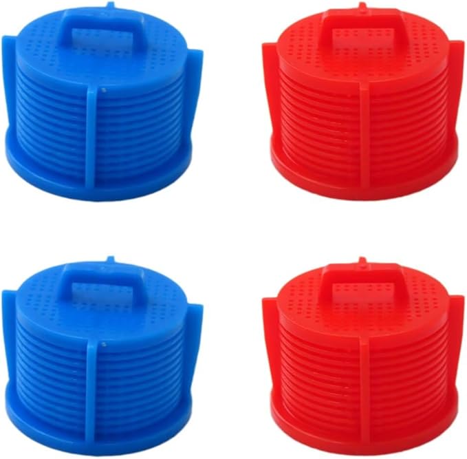 4 PK AGM73269501 Washer Water Inlet Valve Filter Screen Compatible for LG Washing Machine WM2250CW, WM2650HRA, WM2650HWA, WM2450HRA, WM8500HVA, WM3050CW, WM4070HVA, WM4070HWA Models - AquaVibe
