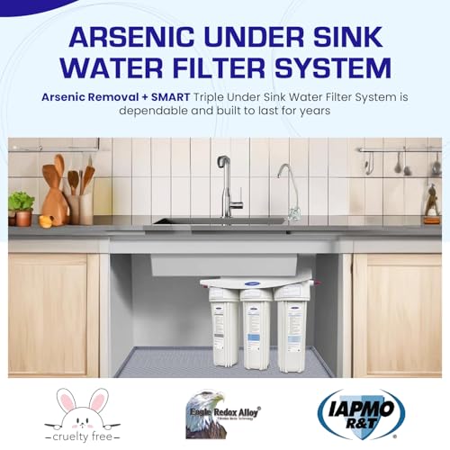Triple Under Sink Arsenic Water Filter