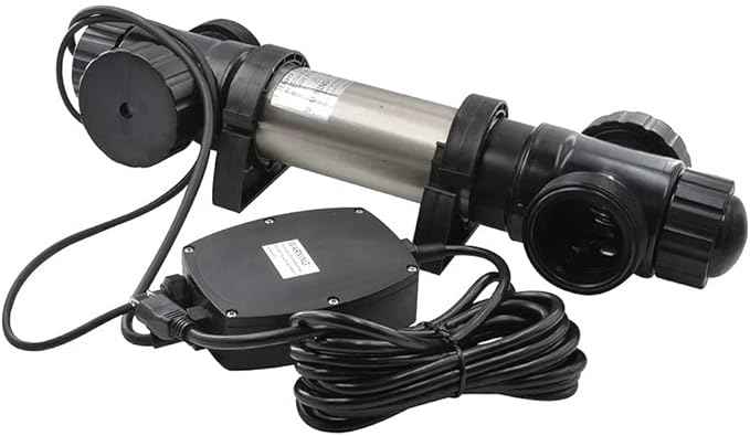 Jecod Jebao STU-36 Stainless Steel UVC Clarifier 36-watt for Fish Pond Water Fountain