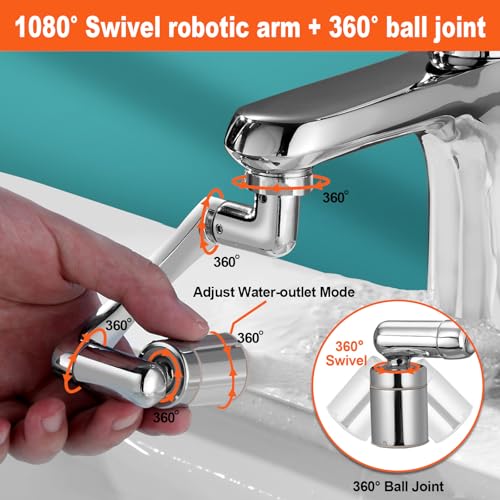 1440° Sink Faucet Extender